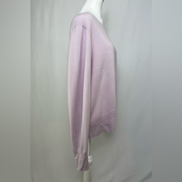 NEW / Cashmere classic-fit crewneck sweater / B001 - Picture 4 of 5